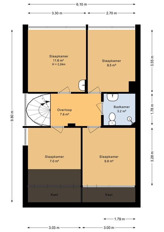 mediumsize floorplan